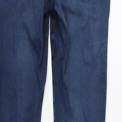 Topshop Womens Blue  Denim Skinny Jeans Size 25 in L30 in