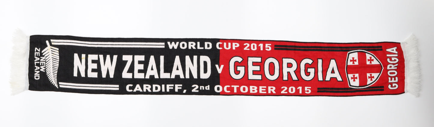 Preworn Football Scarf 54 in 7 in - New Zealand