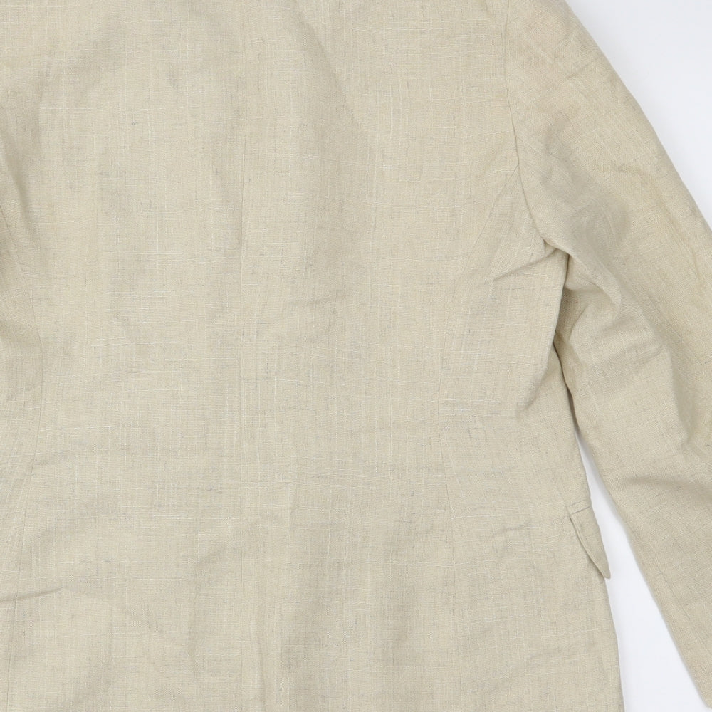 Anne Brooks Womens Beige   Jacket  Size 10