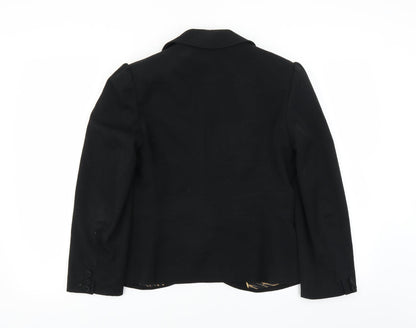 Marks and Spencer Womens Black   Jacket Blazer Size 12