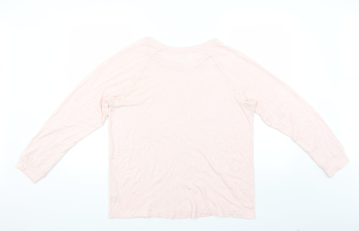Primark Womens Pink   Pullover Jumper Size L
