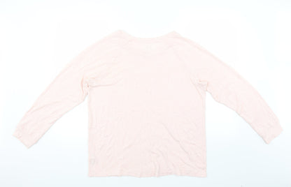 Primark Womens Pink   Pullover Jumper Size L