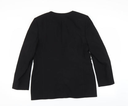 Womens UK Size 12 Marks and Spencer Regular Black Suit Jacket