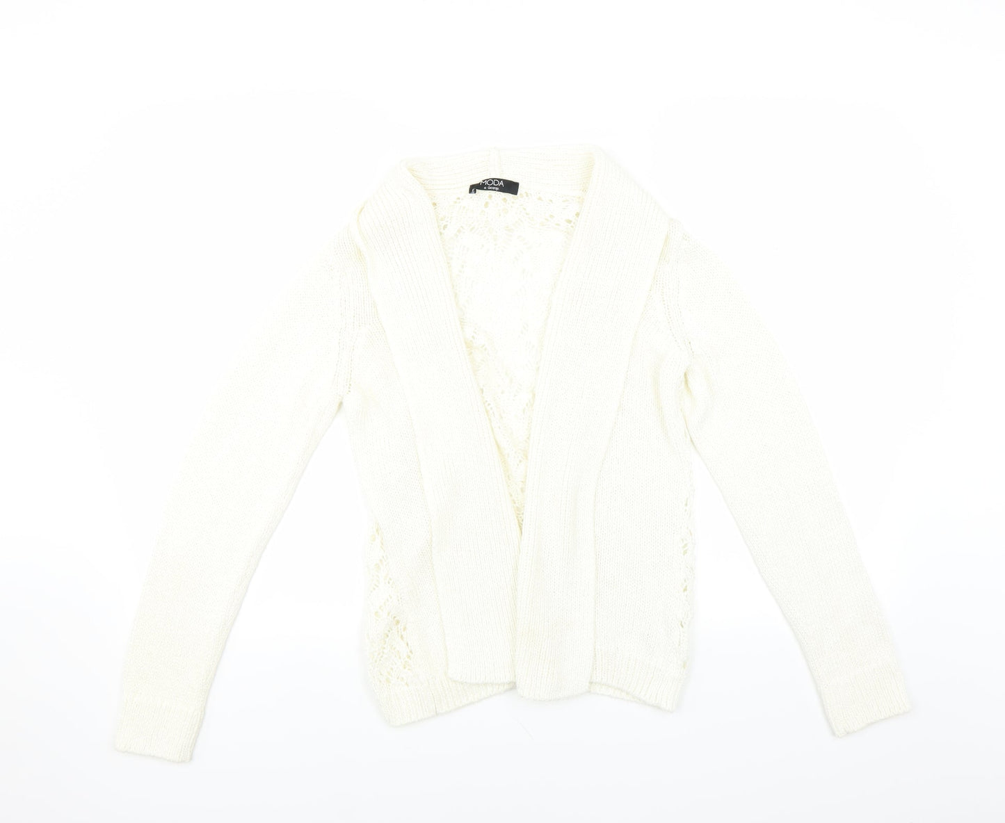George Womens Ivory   Cardigan Jumper Size 14