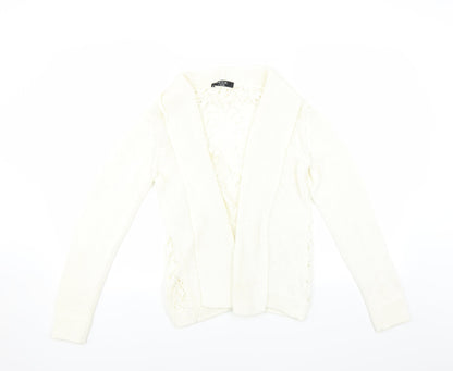 George Womens Ivory   Cardigan Jumper Size 14