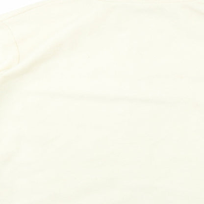 Marks and Spencer Womens Ivory   Full Zip Jumper Size 16