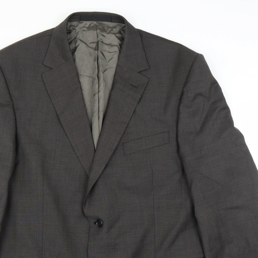 Mens UK Size 44 Marks and Spencer Regular Grey Suit Jacket