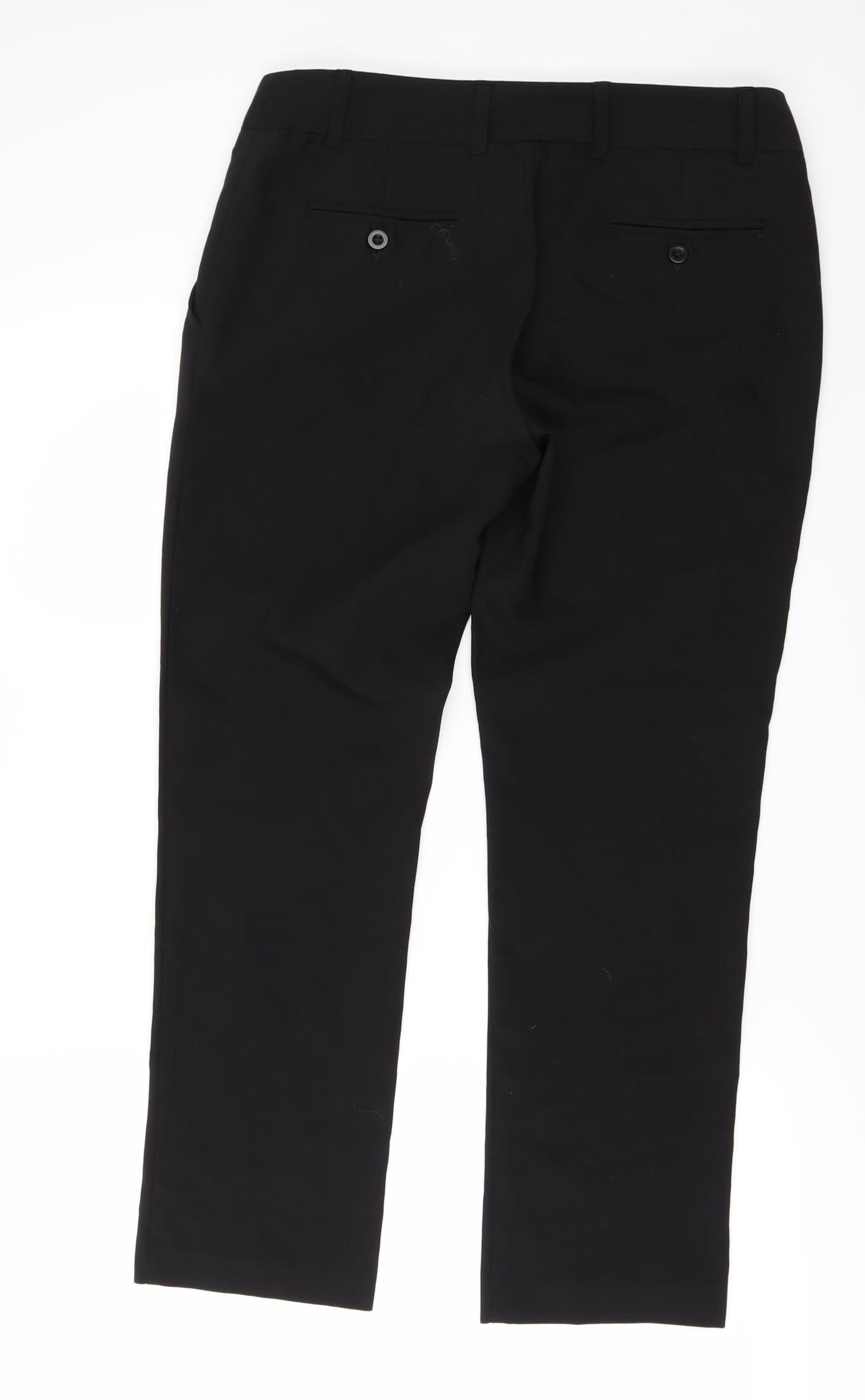 Womens UK Size 10 Love Label Regular Fit  Black Trousers
