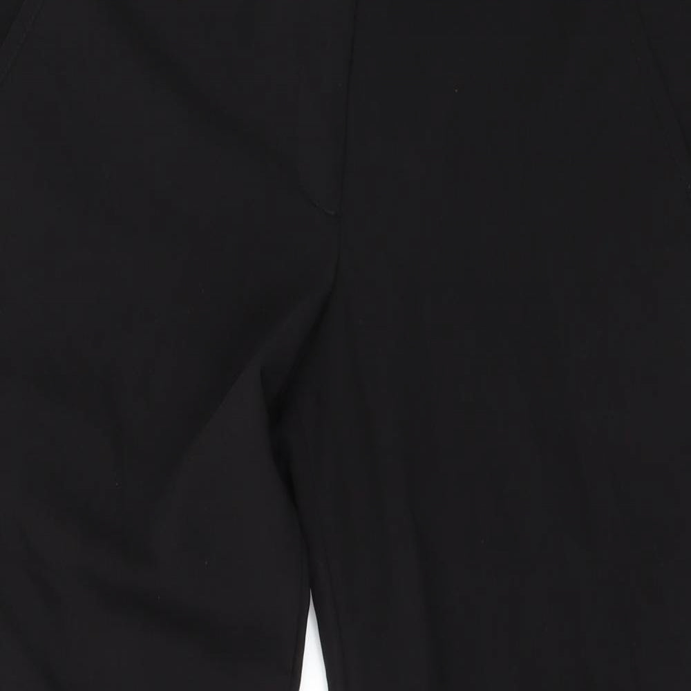 Womens UK Size 10 Love Label Regular Fit  Black Trousers