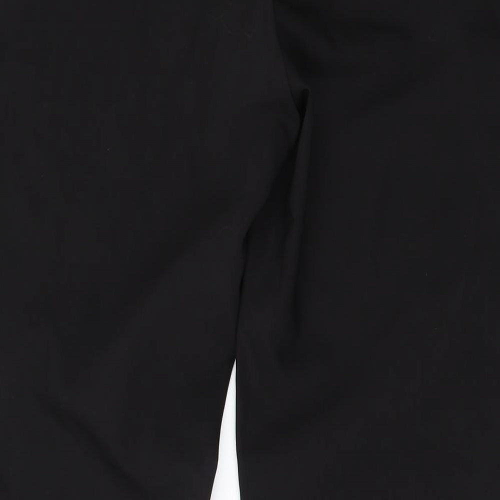 Womens UK Size 10 Love Label Regular Fit  Black Trousers