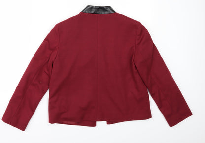 Womens UK Size 10 ASOS Red Jacket