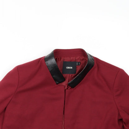 Womens UK Size 10 ASOS Red Jacket