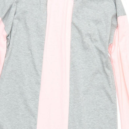 Womens UK Size S Preworn Grey Kimono Blouse