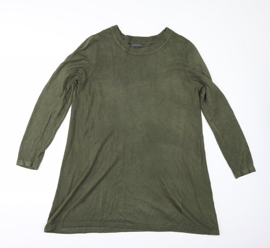 Primark Womens Green   Jacket Dress  Size 16