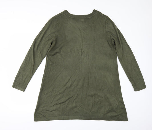 Primark Womens Green   Jacket Dress  Size 16