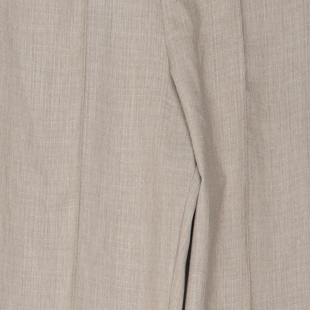 Marks and Spencer Womens Beige   Trousers  Size 34 in L27 in