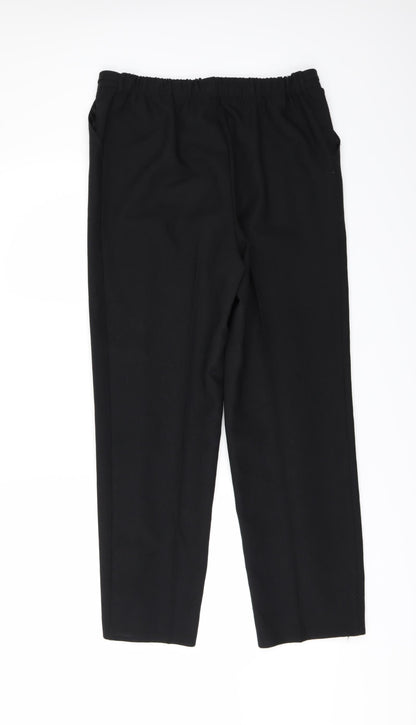 Womens UK Size 32 in Preworn Regular Fit  Black Trousers