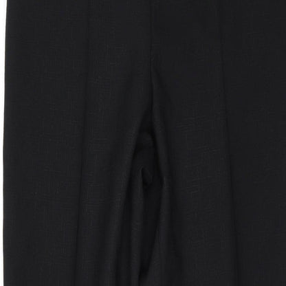 Womens UK Size 32 in Preworn Regular Fit  Black Trousers