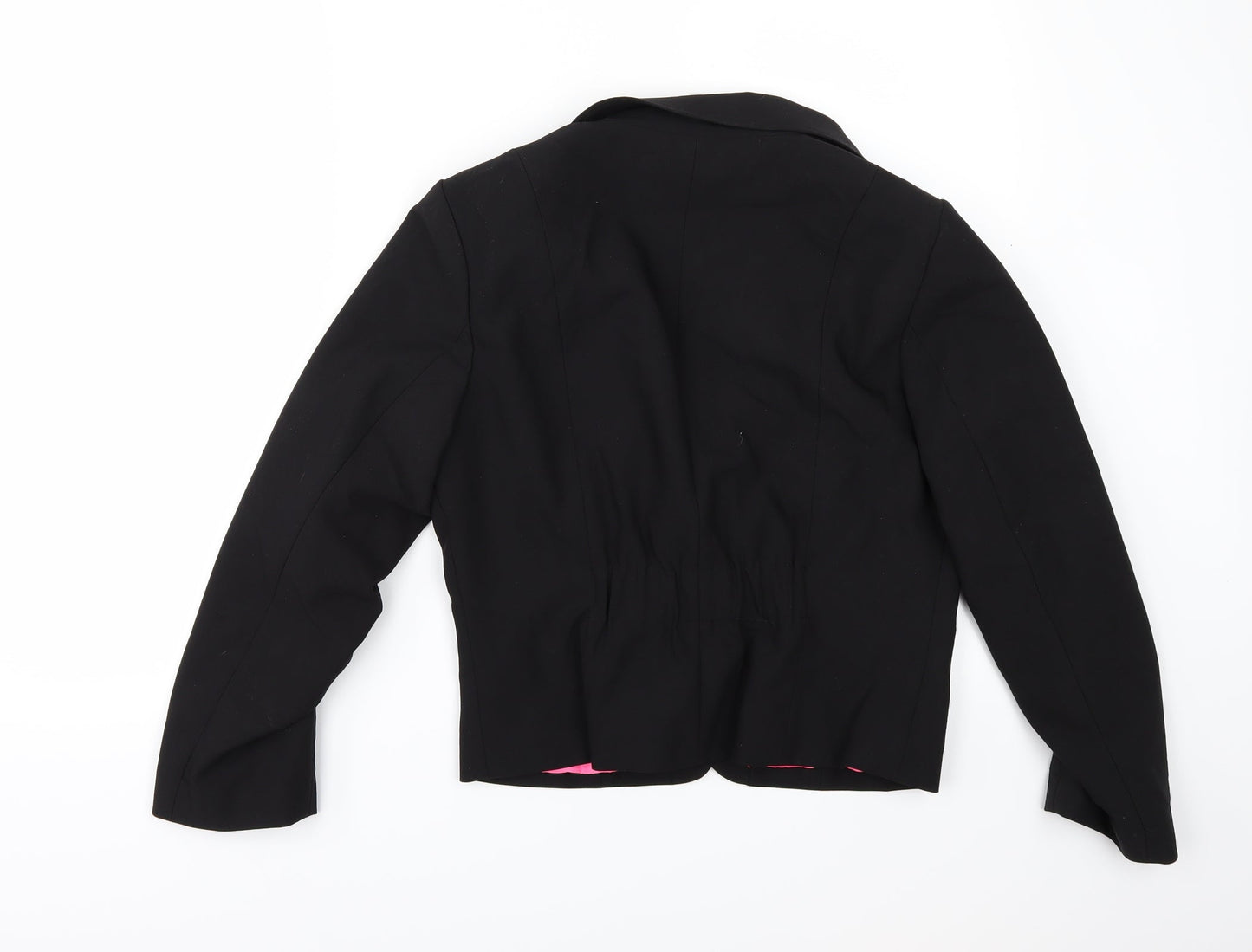 Divided by H&M Womens Black   Jacket  Size 14  - gathered sleeves