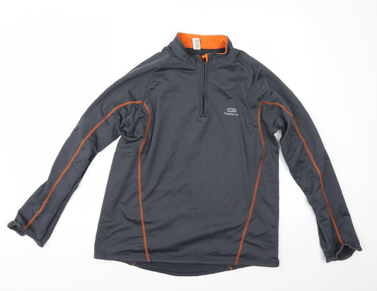 DECATHLON Womens Grey   Pullover Sweatshirt Size M