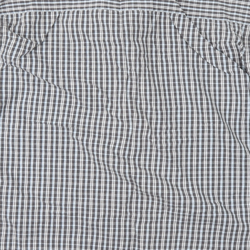 Mens UK Size XL Easy Multicoloured  Button-Up Long Sleeve Casual Shirt