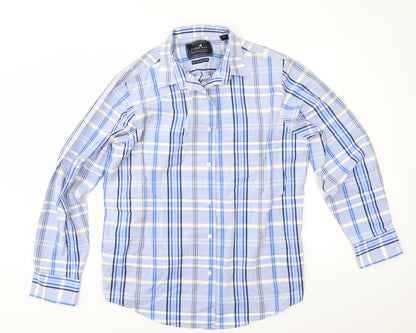 Stone Bay Mens Beige Check   Button-Up Size L