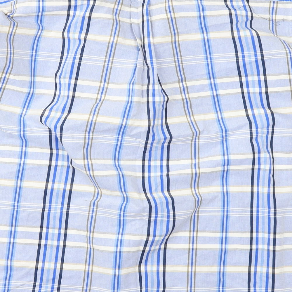 Stone Bay Mens Beige Check   Button-Up Size L