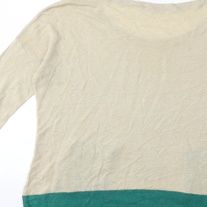 Trenery Womens Beige  Knit Pullover Jumper Size XS