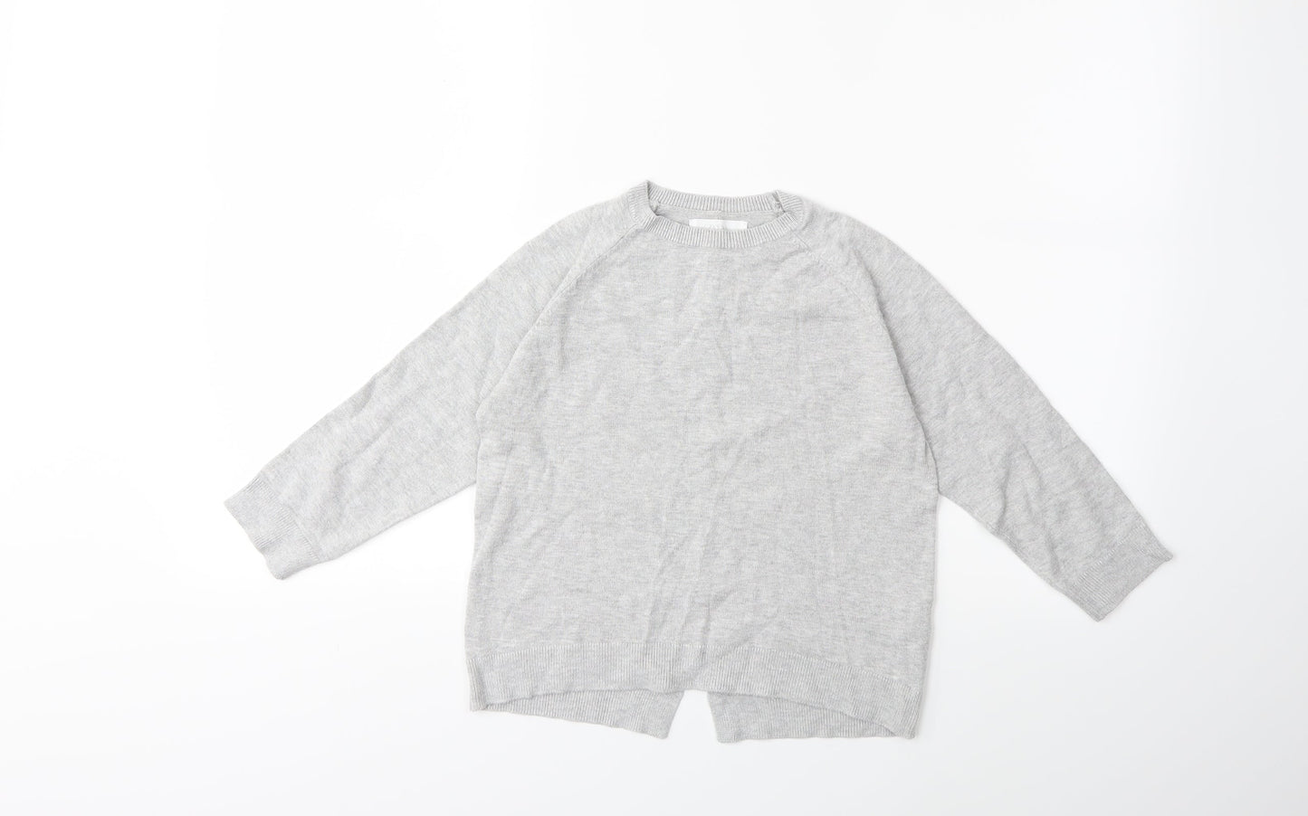 Zara Girls Green  Knit Pullover Jumper Size 7 Years