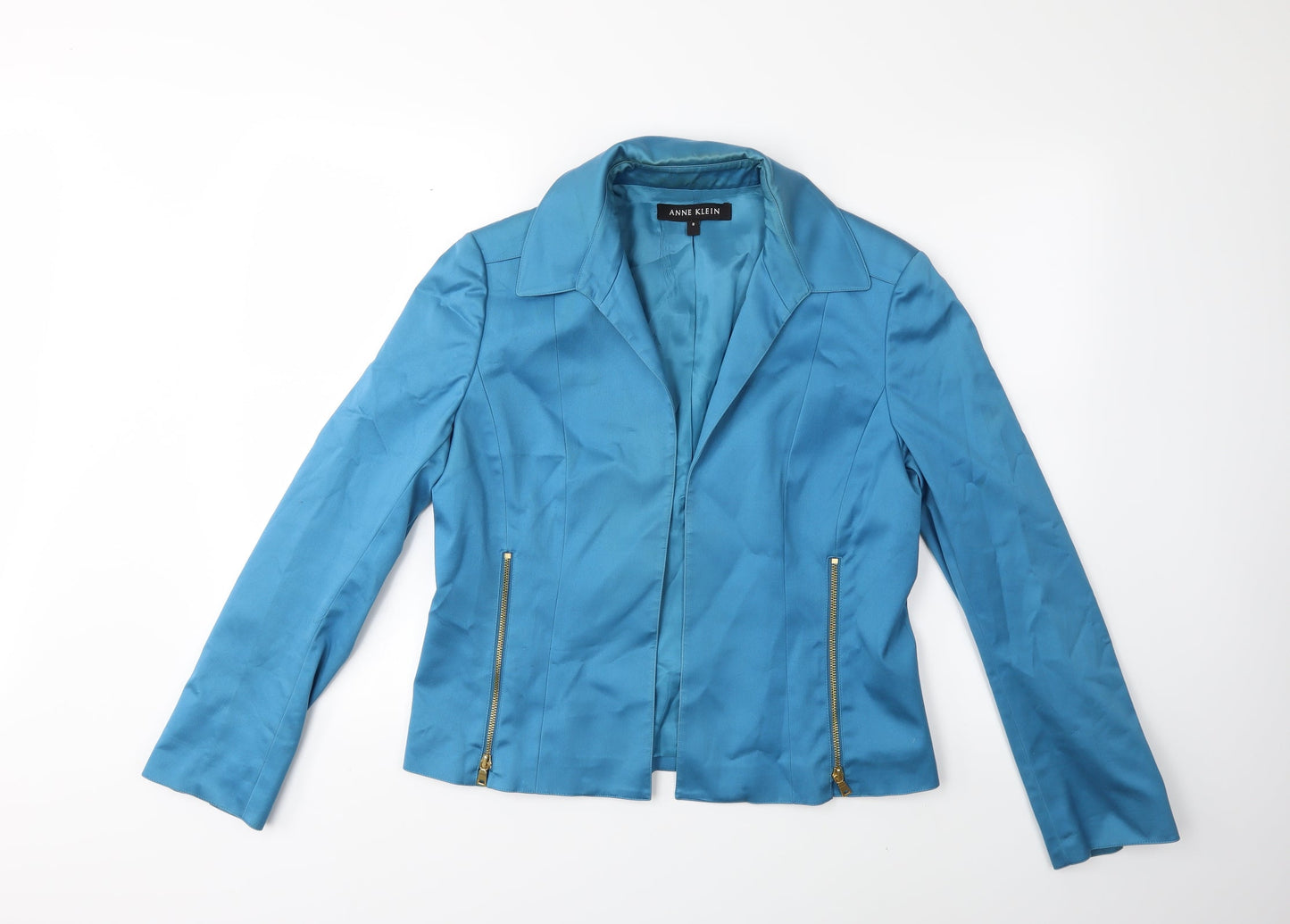 Anne Klein Womens Blue   Jacket  Size 8