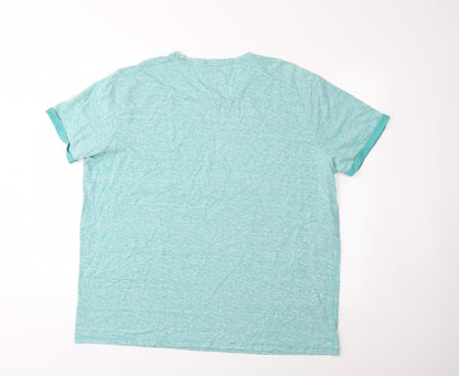 Womens UK Size XL F&F Blue Basic T-Shirt