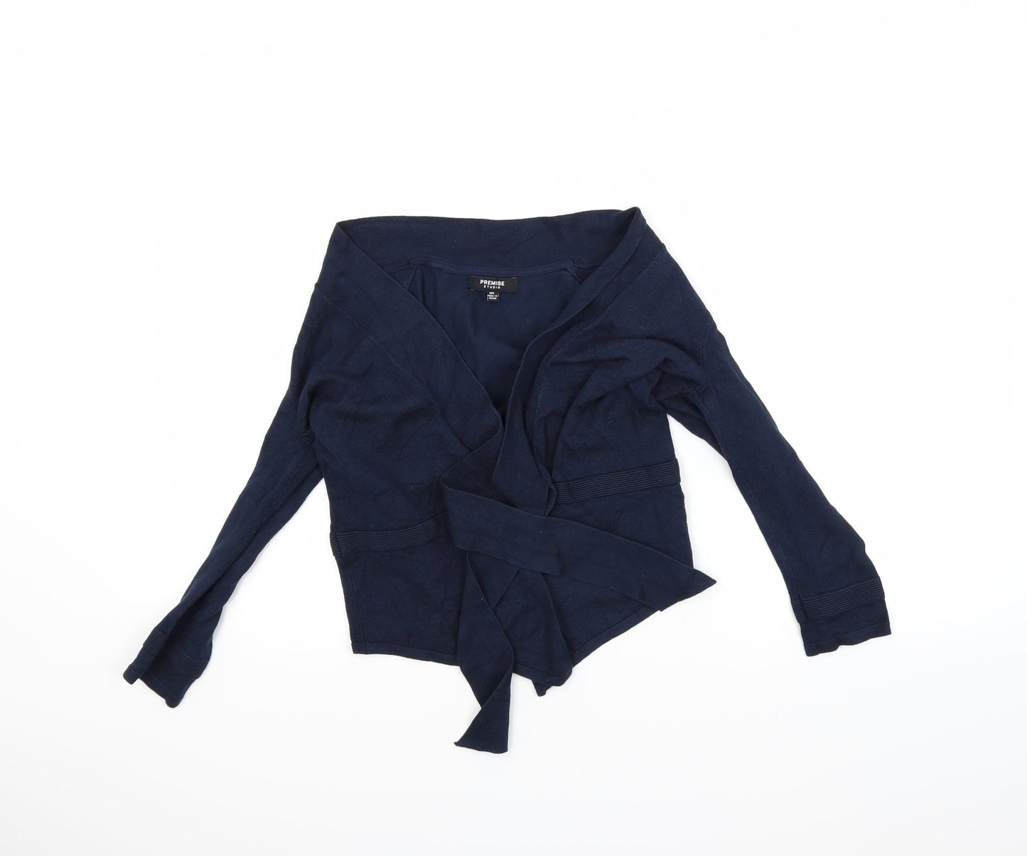 Premise Womens Blue   Cardigan Jumper Size XS
