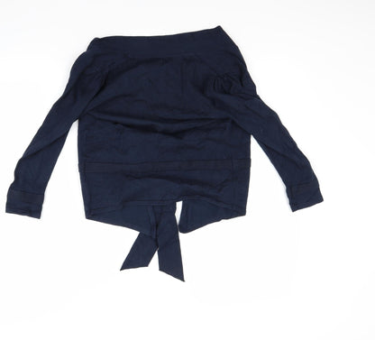 Premise Womens Blue   Cardigan Jumper Size XS