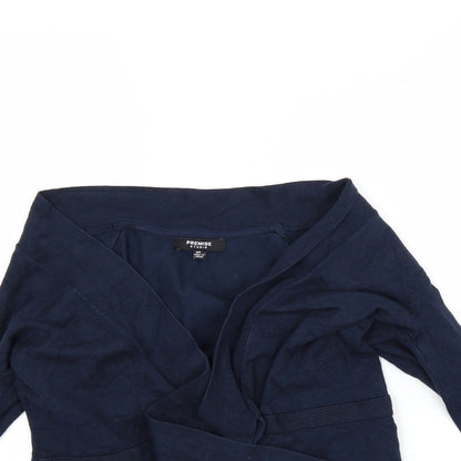 Premise Womens Blue   Cardigan Jumper Size XS