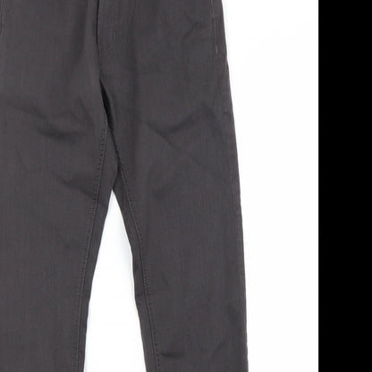 Marks and Spencer Mens Brown  Denim Straight Jeans Size 28 L33 in