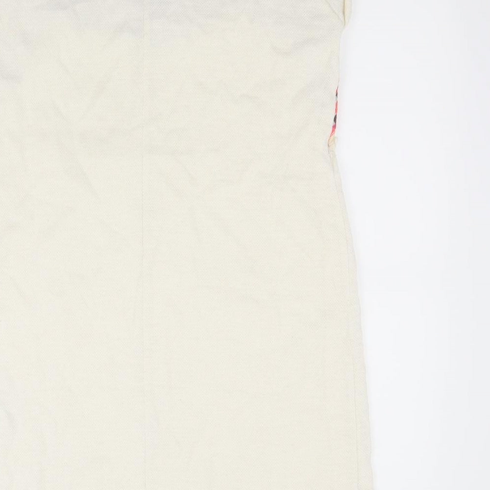 Pull & Bear Womens Beige   T-Shirt Dress  Size M