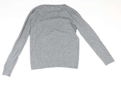 FOREVER 21 Womens Grey   Pullover Jumper Size M