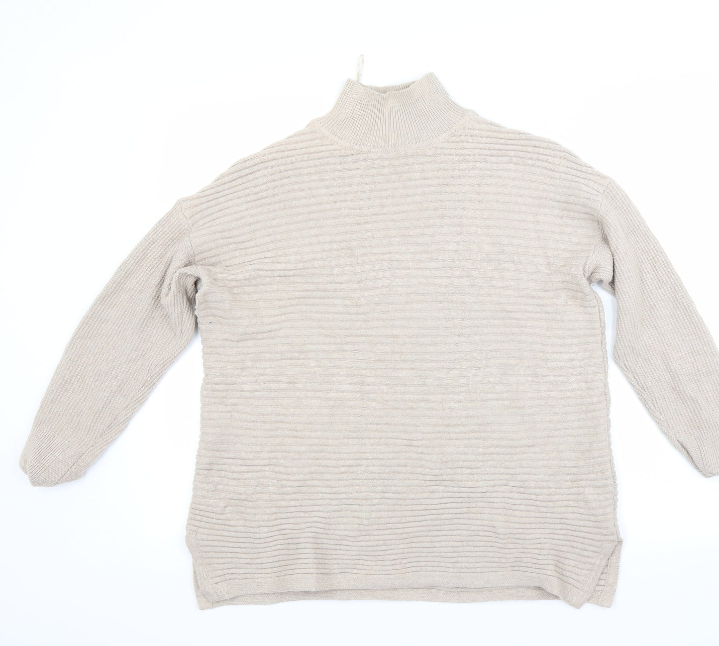 Monsoon Womens Beige   Pullover Jumper Size M