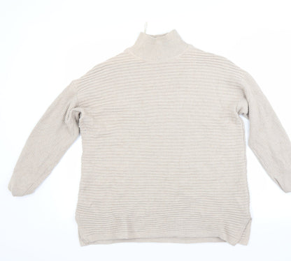 Monsoon Womens Beige   Pullover Jumper Size M