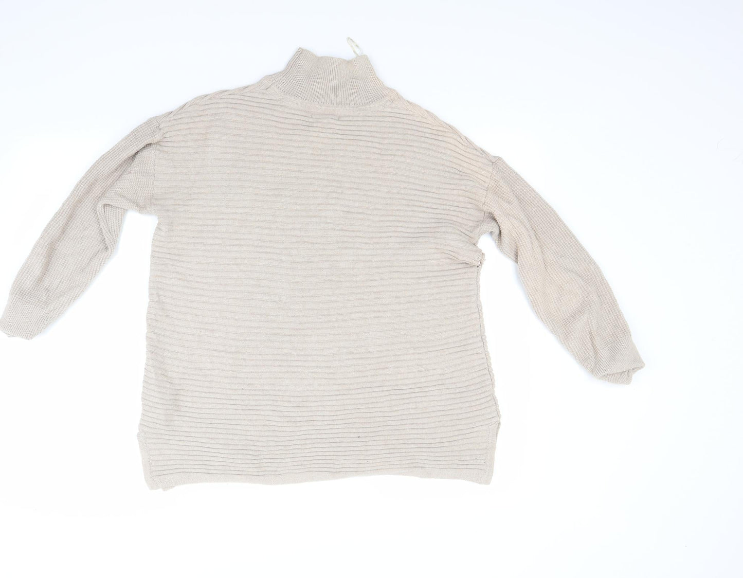Monsoon Womens Beige   Pullover Jumper Size M
