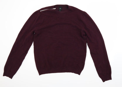 River Island Womens Red   Pullover Jumper Size L