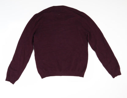 River Island Womens Red   Pullover Jumper Size L