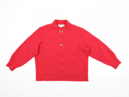 Erica rossla Womens Red   Cardigan Jumper Size 12