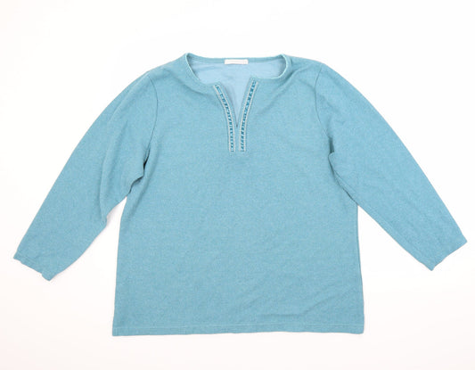 Preworn Womens Green   Pullover Jumper Size 10
