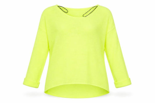 Divided by H&M Womens Yellow  Knit Pullover Jumper Size S