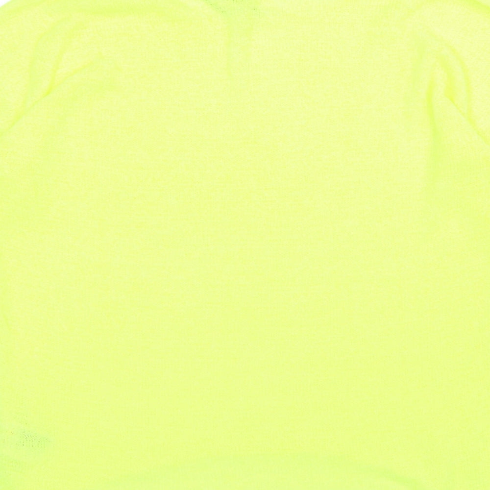 Divided by H&M Womens Yellow  Knit Pullover Jumper Size S