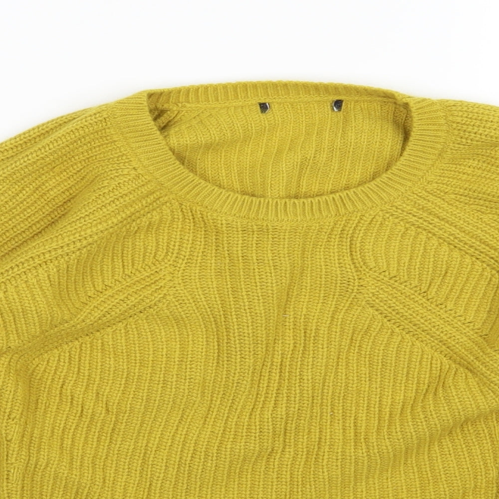 Marks and Spencer Womens Green  Knit Pullover Jumper Size 14