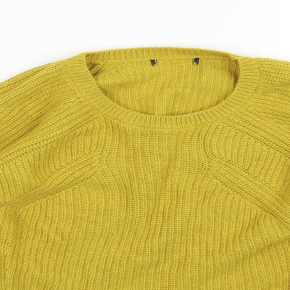 Marks and Spencer Womens Green  Knit Pullover Jumper Size 14