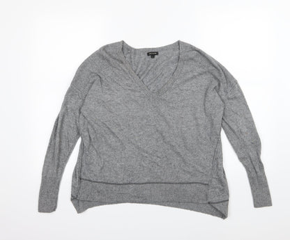 River Island Womens Grey  Knit Pullover Jumper Size 6