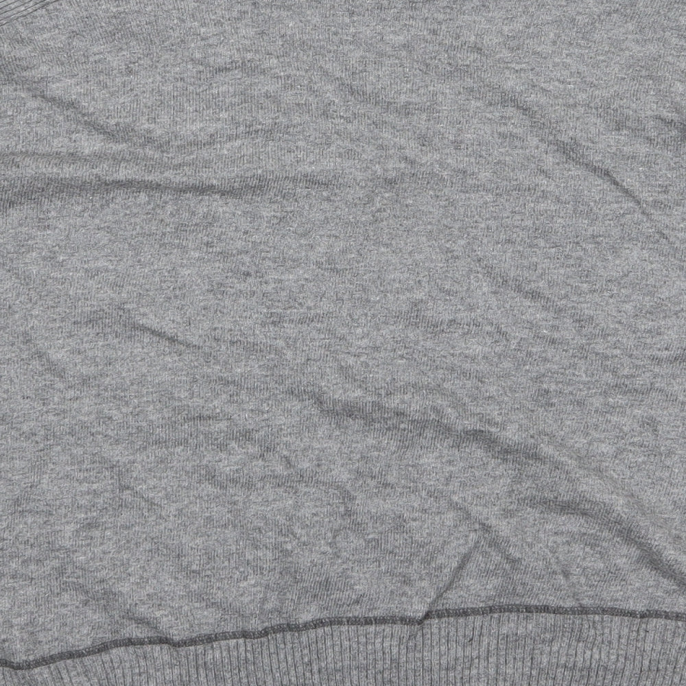 River Island Womens Grey  Knit Pullover Jumper Size 6